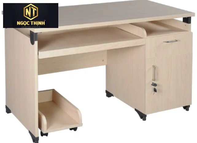 Bàn máy tính Athena mặt chữ nhật Hòa Phát ATM120 Bàn máy tính Athena mặt chữ nhật Hòa Phát ATM120